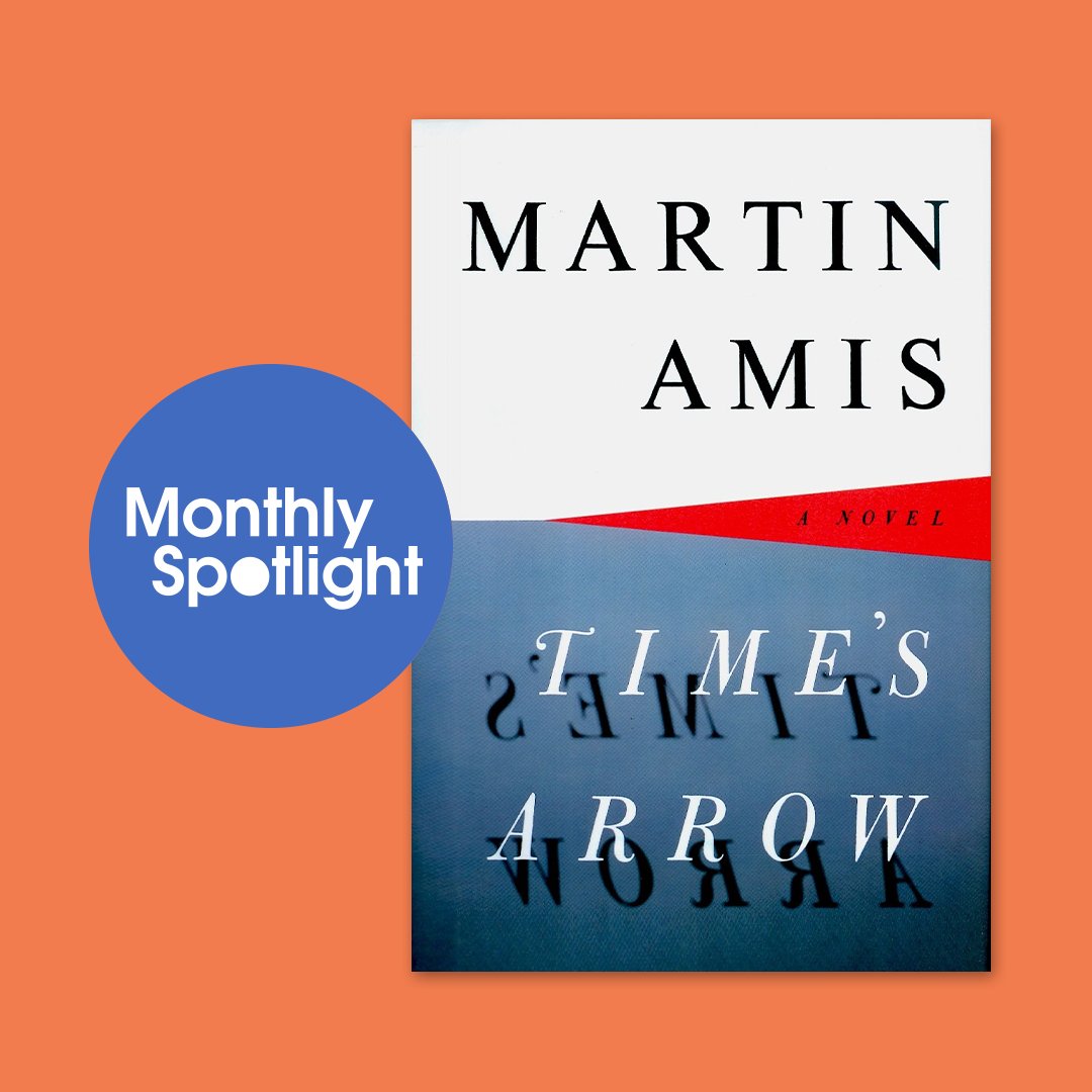 Presenting our Monthly Spotlight title for May, Time's Arrow by Martin Amis 📚 Discover the reading guide, exclusive articles, competition and more: thebookerprizes.com/the-booker-lib…