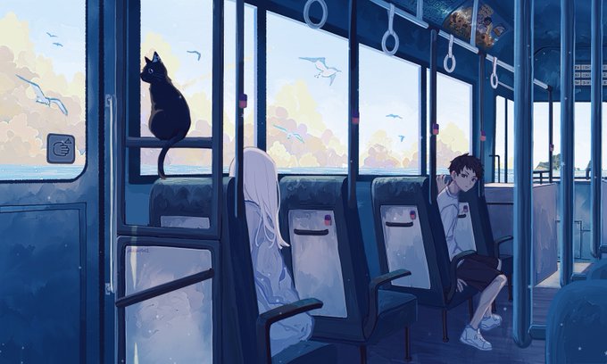 「茶髪 電車内」のTwitter画像/イラスト(新着)