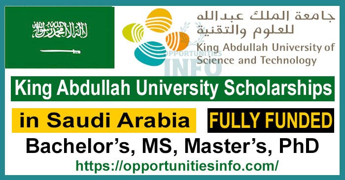 King Abdullah University Scholarships in Saudi Arabia 2024-25 [Fully Funded] | Free Study at KAUST

Apply Now: opportunitiesinfo.com/king-abdullah-…

#opportunitiesinfo #scholarships2024 #scholarship #studyineurope #SaudiArabia #fullyfundedscholaships #scholarshipswithoutielts #bs #ms #phd