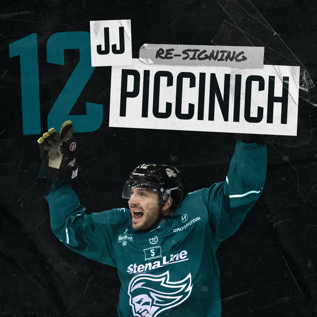 🚨 JJ RETURNS TO BELFAST ✍️ Happy Friday, Teal Army! We can confirm that forward, JJ Piccinich will don the #12 teal jersey for the 2024/25 season as a Belfast Giant. Welcome back to Belfast, JJ. 🤝 🔗 Read about the first 2024/25 player signing HERE: bit.ly/JJPiccinich2425