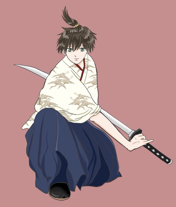 「full body hakama skirt」 illustration images(Latest)