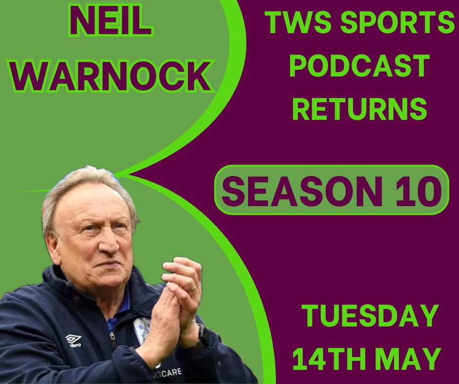WE ARE BACK!!! Season 10 is just around the corner and we will kick it off with a legend of football. Neil Warnock is the first guest this season. So many great stories and great in-sights into the world of football management. Stick it in your diary. Tuesday 14th May 2024.…