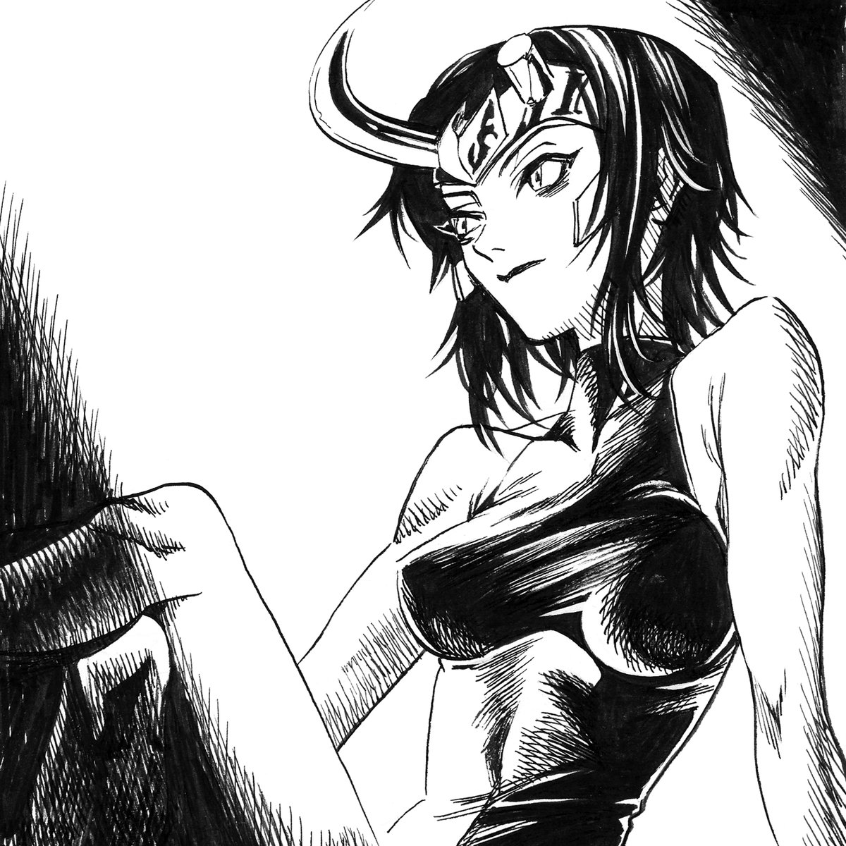 ロキの中でも異色の存在感。　#ladyloki