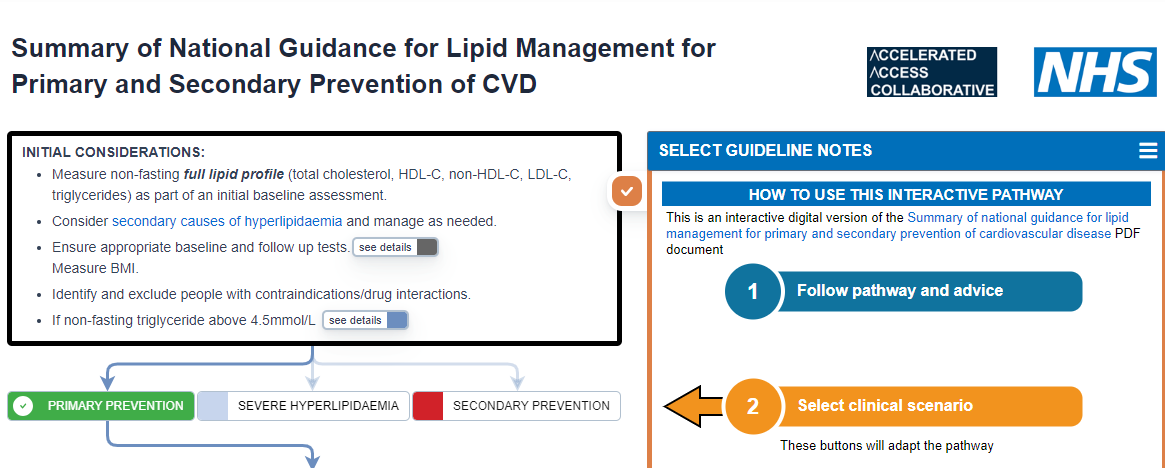 Access our new online lipid pathway, a user-friendly summary of the @NICEComms supported @AACinnovation national guidance, which has added features to support clinicians in managing lipids. 👉healthinnovationyh.org.uk/lipid-manageme… #CVD #Lipids