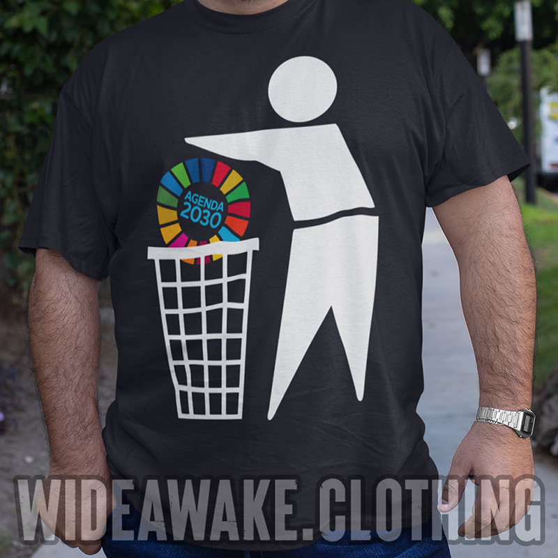 Agenda 2030 should be scrapped without further notice. Retweet if you agree! T-shirt/hoodie available here: wideawake.clothing/collections/cl… Currently running a 15% off weekend sale. Hurry, sale ends at midnight on Sunday!