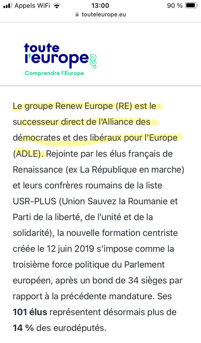 Pas membre de #ALDE ??
mentir n’est pas une force mais une faiblesse
@PA_Anglade @ValerieHayer @EmmanuelMacron #RenewEuropeNow #ALDE