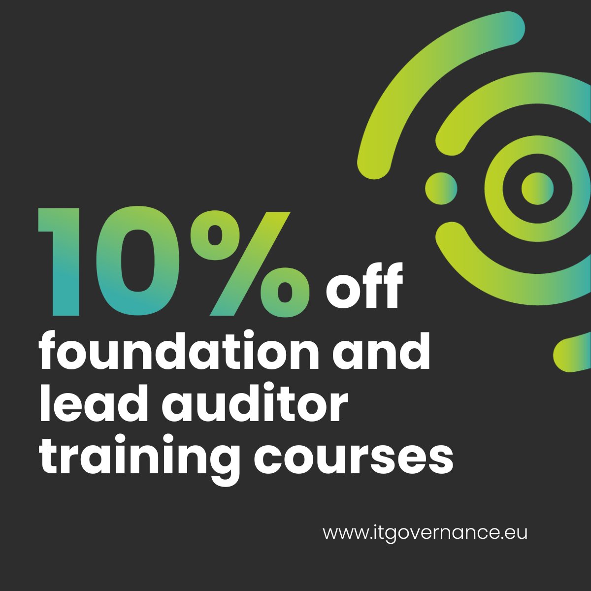 Learn for less: Save 10% on instructor-led and self-paced foundation and lead auditor training 🎓 Find out more👉 ow.ly/X1qR50RqUuG #AuditorTraining #DataProtection #Compliance #LeadImplementer #ProfessionalDevelopment #Qualifications #CareerGrowth