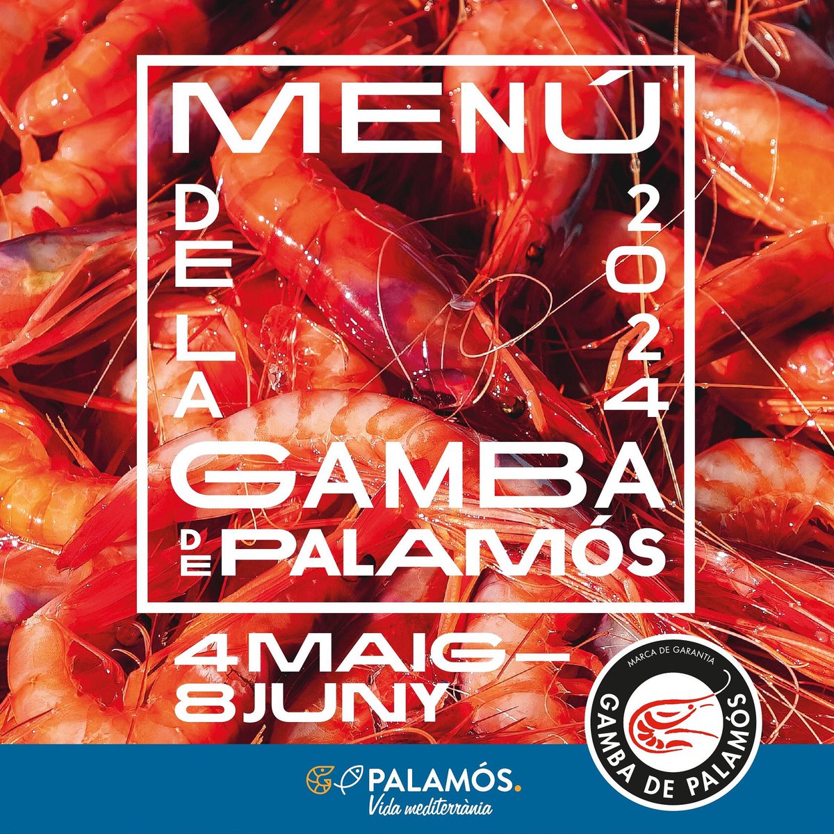 El Menú de la Gamba de #Palamós comença aquest dissabte 4 de maig! 🦐
Amb la col·laboració dels restaurants oficials certificats amb la prestigiosa Marca de Garantia d’aquest deliciós producte palamosí.

ℹ️ visitpalamos.cat

@visitpalamos @costabrava @somgastronomia