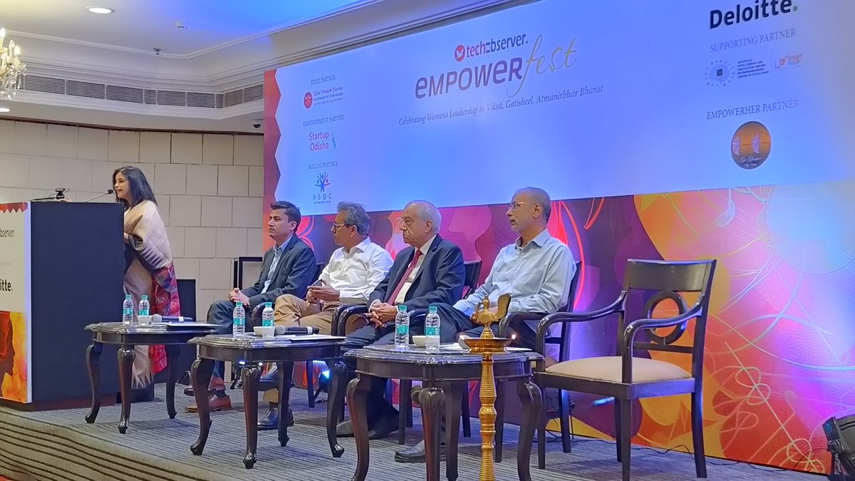 Deepti Sagar, Partner, Chief People and Experience Officer, Deloitte South Asia, with her inaugural address, kicked off the '#EmpowerFest 2024,' hosted by Tech Observer Magazine, where Deloitte India is the knowledge partner. 
Watch this space for live updates.
#WomenLeaders