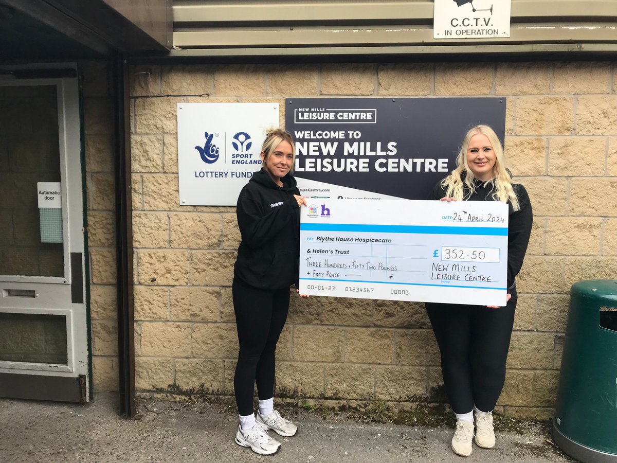 Huge thanks go to the team at New Mills Leisure Centre who raised an amazing £352.50 for Blythe House Hospicecare and Helen's Trust from their bush-tucker trial challenge! 🐛😄 

#bushtuckertrial #supportinglocal #community