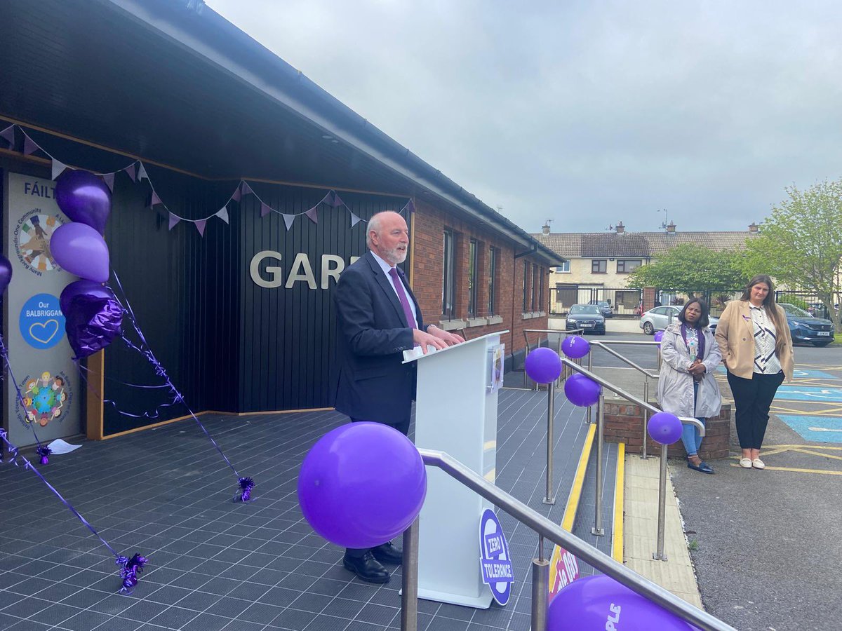 Great to support “Go Purple Day” at Balbriggan Garda Station. Today is a national day of action to help raise awareness of domestic violence and the supports available to those affected. @gardainfo #gopurpleday2024 #DomesticAbusesupport