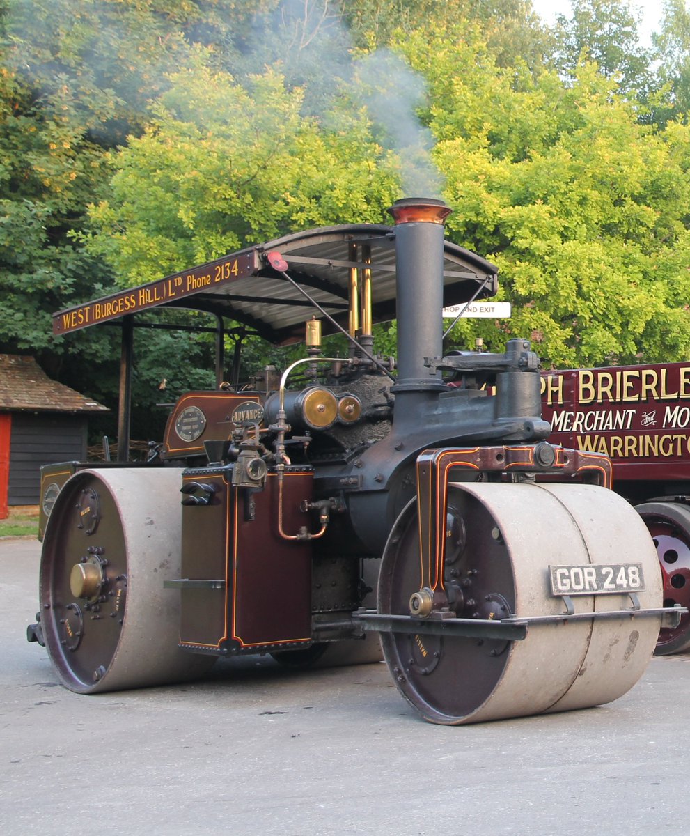 Steam roller in action this Sunday! Join us this Sunday, 5 May, as we bring the magnificent 1936 Wallis & Steevens Road Roller to life with its powerful steam engine, enhancing your visit with an additional experience! #steam #steamroller #industrial #museum #westsussex