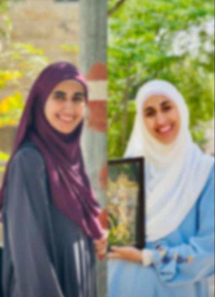 Abducted and imprisoned since the month of Ramadan..

⭕ The occupation court extended the detention of the two sisters, Ibaa and Banan Sharida, from the city of Nablus, until next Tuesday. Noting that they were kidnapped from Al-Aqsa Mosque last month..