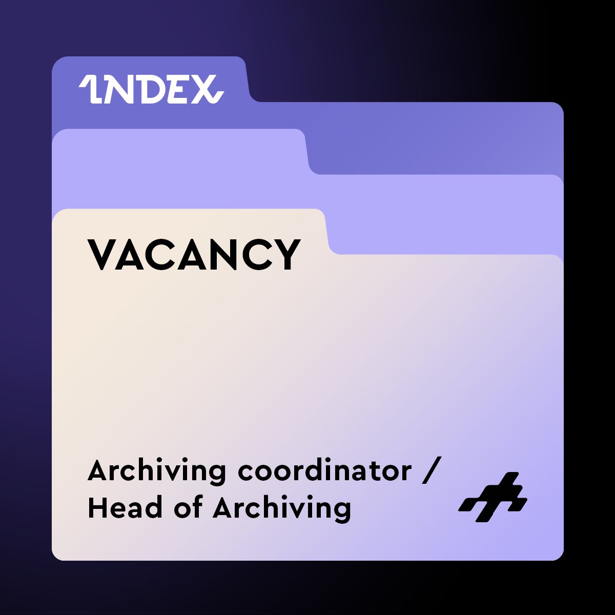 🟪 We are thrilled to announce a new job opportunity in the area of digital preservation, archiving activities, and documentation networking. 🟣 Learn here how to apply for the role of Archiving coordinator / Head of archiving (depending on experience): index-ukraine.org/news/vacancy-a…