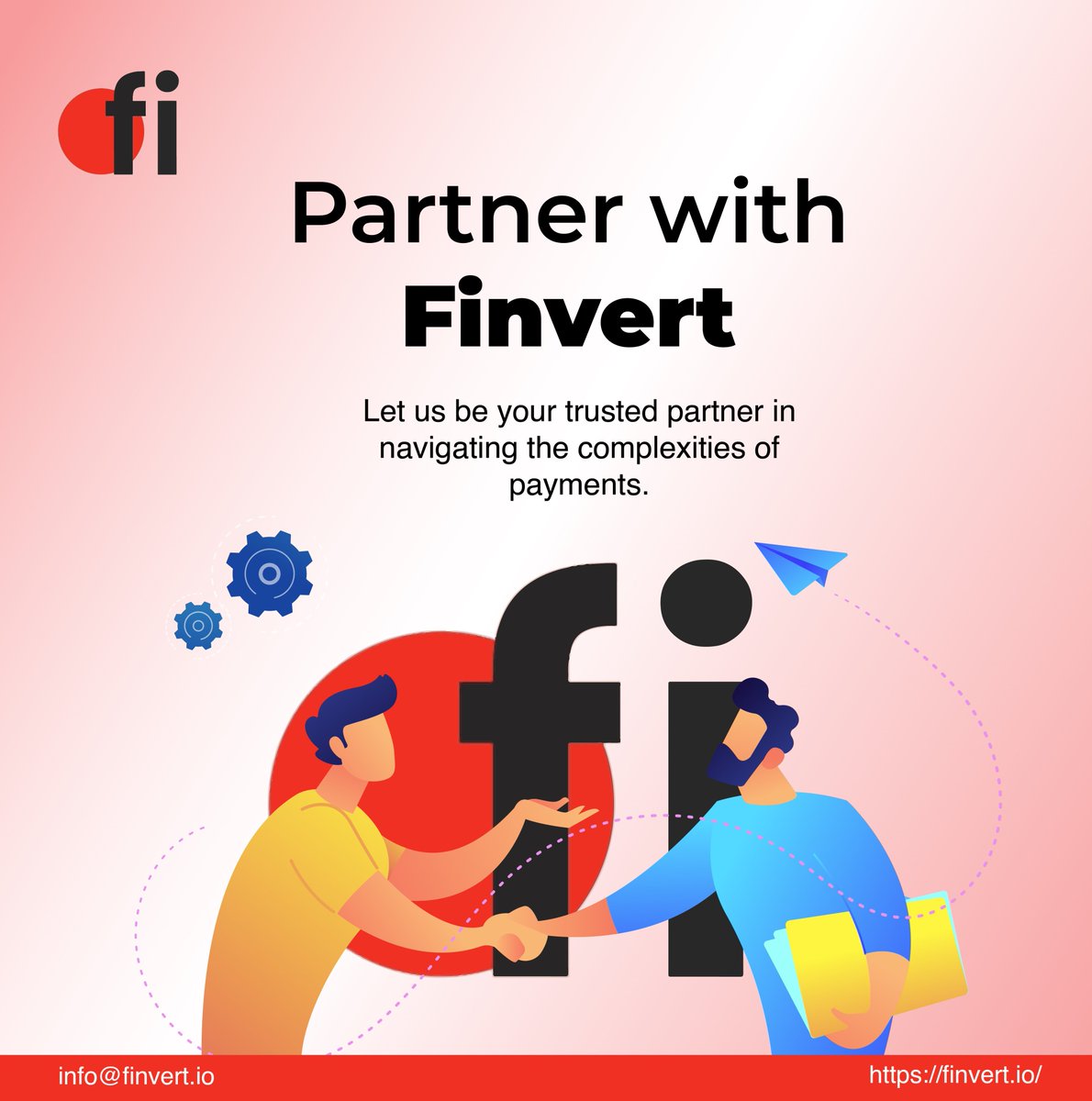 Finvertio's tweet photo. 🤝 Partner with Finvert

Looking for a trusted partner to navigate the complexities of payments? Look no further than Finvert.

Partner with Finvert IO LLC and take your payment processing to the next level.

📧 info@finvert.io
🔗 Visit Finvert

#partnership #paymentprocessing https://t.co/3Vw6DZzMYO