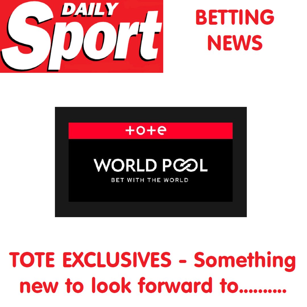 TOTE EXCLUSIVES – Something new to look forward to dailysport.co.uk/sport/horse-ra… @toteracing @thetotecom @goodwood_races @newmarketrace #WeekendSport #TheSport #Betting #DailySport #Racing #Placepots #AtTheRaces #TheRacingPaper #ITV7 #Goodwood #Newmarket #WorldPool