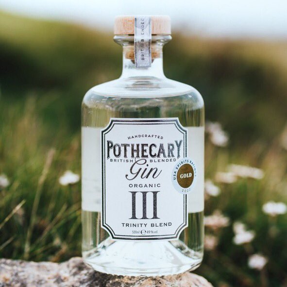 Celebrate Gin a Day May with us! 
Today's theme: G&amp;T! 

Whether you prefer Pothecary Gin 'Original' or 'Trinity' blend, you're in for a gold medal experience. Which one suits your palate better? 💙🤍 

#GinADayMay #PothecaryGin #GinAndTonic #OrganicGin