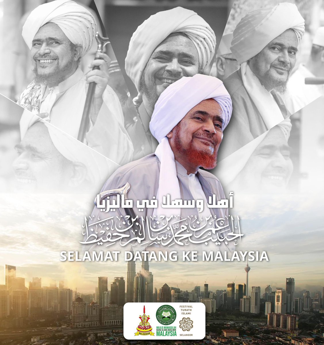 Selamat datang ke Malaysia, Habib Umar Bin Muhammad Bin Salim Bin Hafidz 🇲🇾