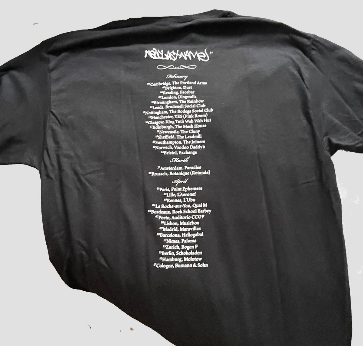 BANDCAMP FRIDAY! LTD TOUR 24' SHIRT ON SALE NOW, WILL NEVER BE SOLD ONLINE AGAIN <3 courtingband.bandcamp.com/merch/24-tour-…