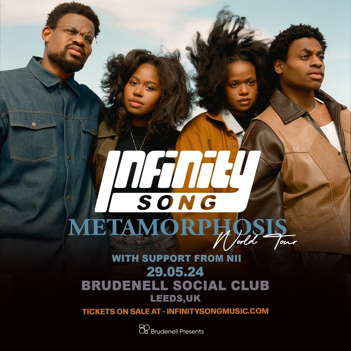 At the end of this month we have the pleasure of hosting the debut Leeds show for @Infinityssong & tickets have been selling fast! 🎟️ 💨 PLUS @niimusicuk has just joined the bill - get your tickets whilst you still can, it's a no-brainer. 🤷 ➡️ bit.ly/InfinitySong-L…