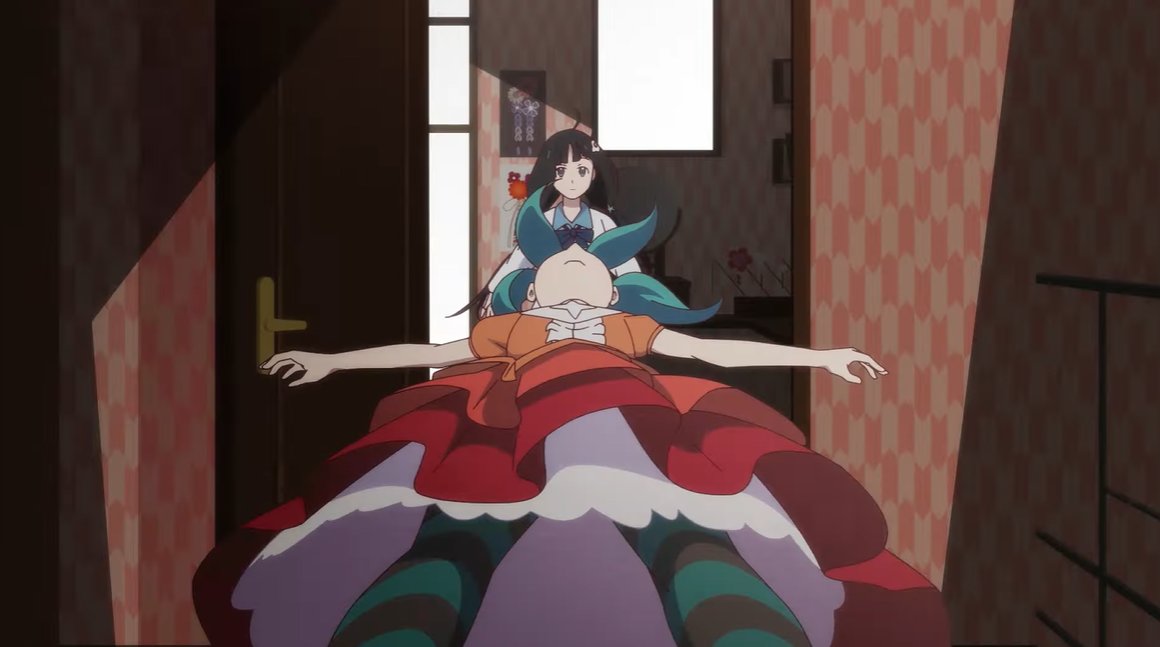 sarca_sc's tweet photo. Hi, it's time for me to be annoying and use my special brainrot to "talk" about the Monogatari trailer

Holy 3D layouts https://t.co/PKZABlgrEV