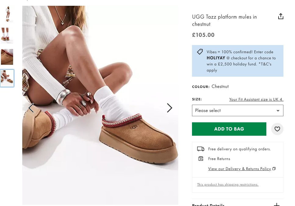 #ad The UGG Tazz Chestnut is also LIVE at ASOS! GO! Link > c.thesolesupplier.co.uk/RFys4