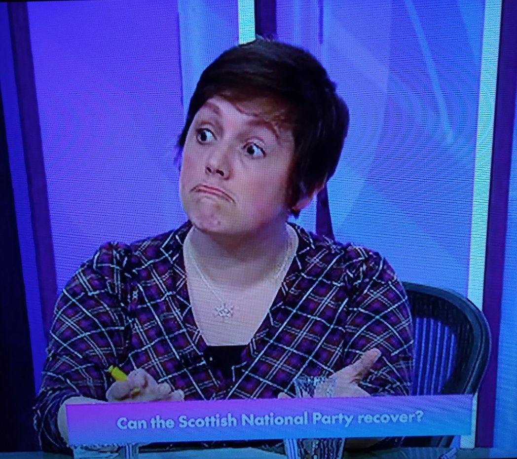 My Rt Hon friend and colleague @KirstySNP was fantastic last night on #bbcqt 👏🏼 He really wiped the floor with the red and blue Tories. And Fiona Bruce trying to talk down the people of Scotland 🏴󠁧󠁢󠁳󠁣󠁴󠁿 #SNP #DeliveringForScotland