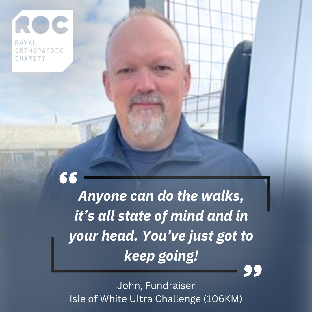 Today, John tackles the Isle of Wight Ultra Challenge to support ROC and patients like his son, Alex. Walking a phenomenal 106km (66 miles)!🚶‍♂️ From a goal of £600, he's now raised almost £8,000! Let's help him hit this new milestone! Show your support: shorturl.at/mwyC9