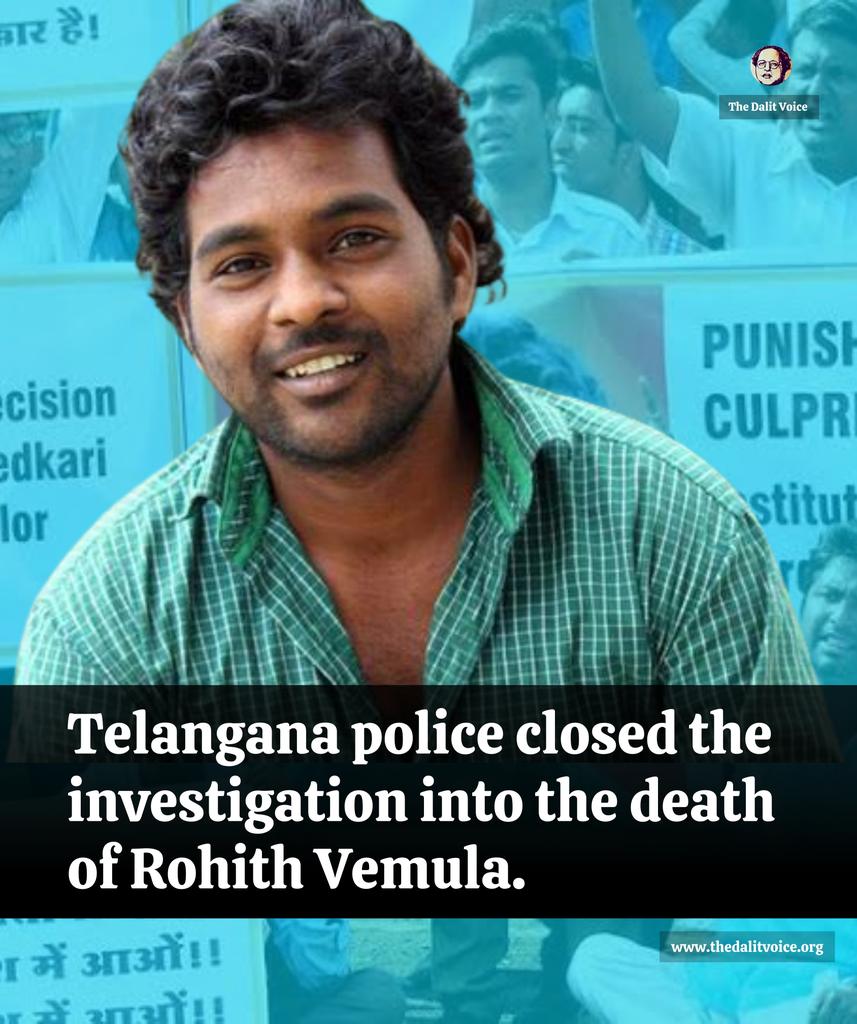The Congress government in Telangana closed an investigation on Rohith Vemula's institutional murder. #RohithVemula