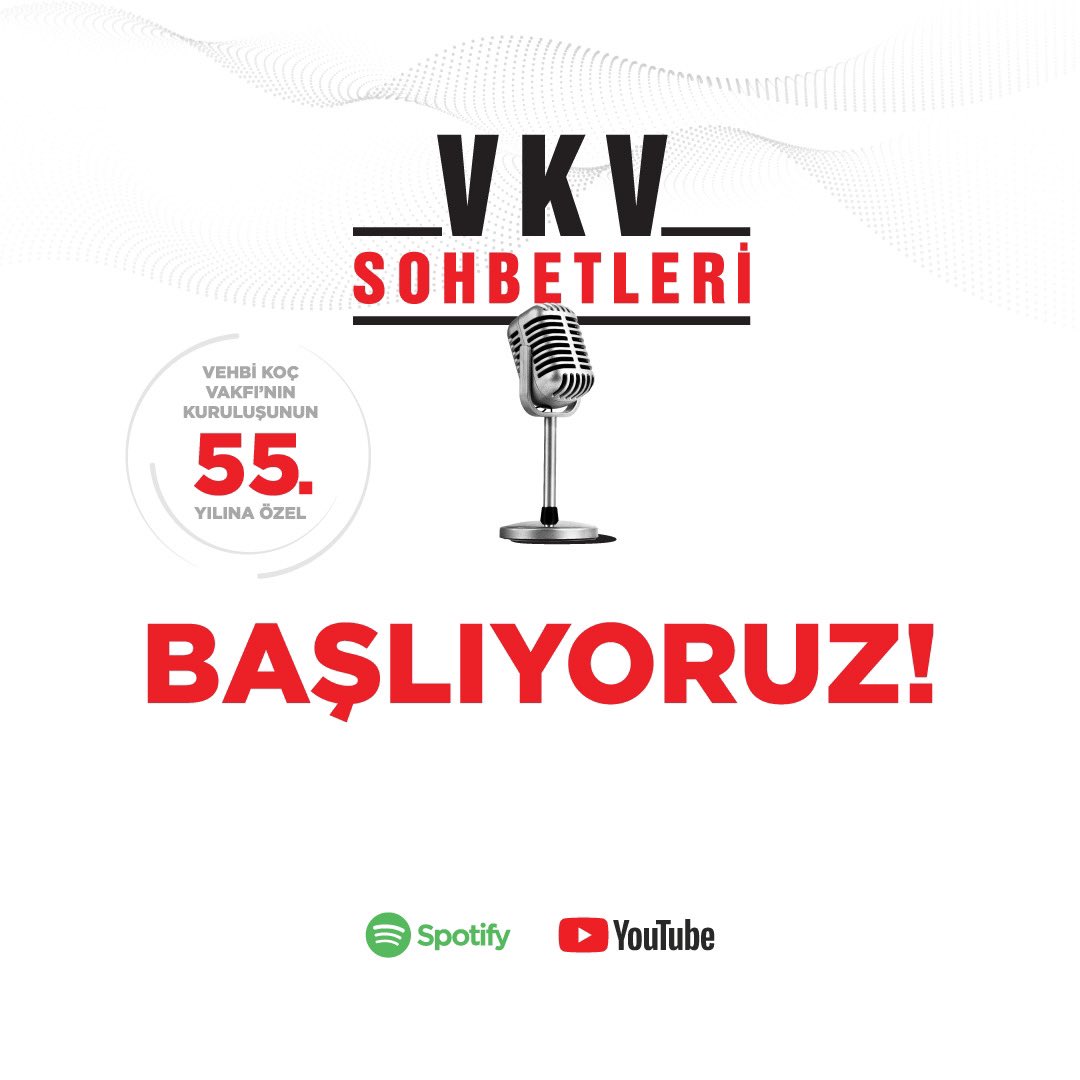 VKV Sohbetleri podcast serimiz başlıyor! #VehbiKoçVakfı #VKV #VKVSohbetleri