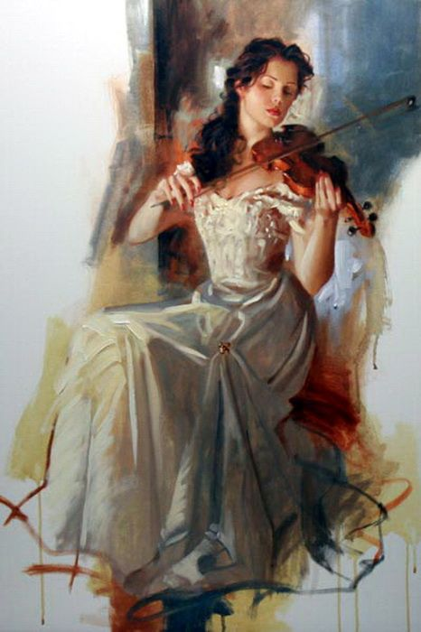 🎨Violinist
Richard S. Johnson (b.1953)