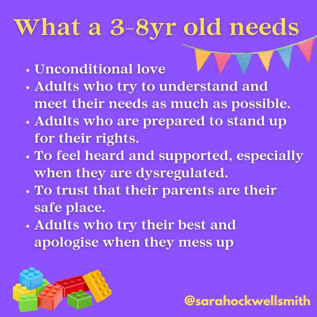 We can often struggle as our children move into different phases of life and we feel flummoxed at how to manage the new challenges thrown our way, but if we remember the consistent basics we'll all do just fine!

#parenting #gentleparenting #childdevelopment

🧵3/5