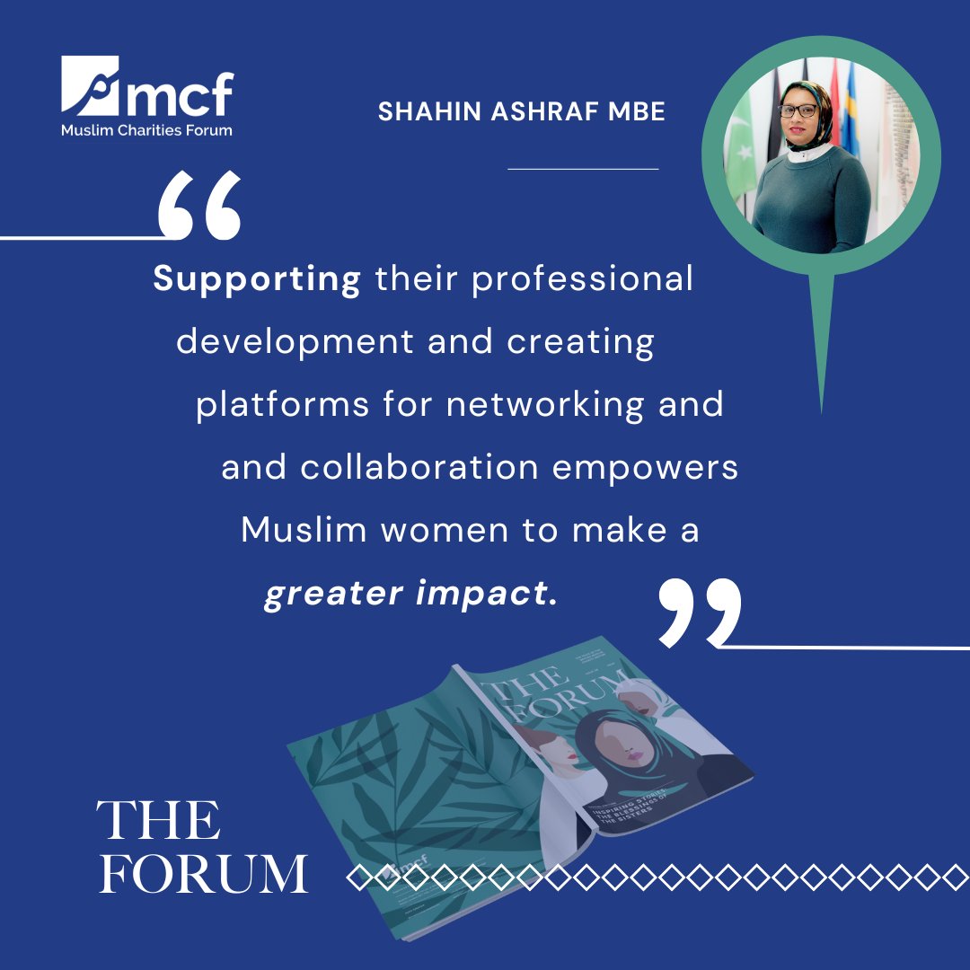 Investing in your staff and making clear pathways for future employees can grow your organisation and further support those in need. Read reflections from @shahinuashraf and other sisters in the sector in our latest issue of The Forum: muslimcharitiesforum.org.uk/resources/the-…