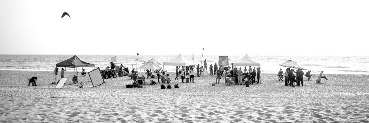 Sun, sand and scenes🌤️🌊📽️

#BeachDay #BehindTheScenes 
#NewWork #ShootLife

#StorytellersToTheWorld
#30yearsofPNC

@PritishNandy @RangitaNandy