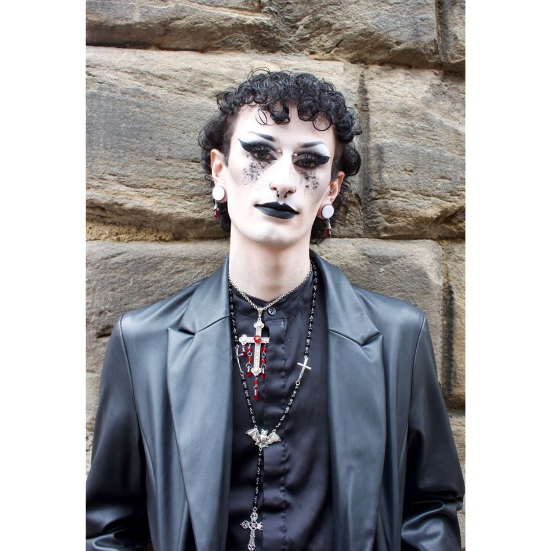 Goths - A Modern Tribe of England

I met Daniel recently. He is one of a new generstion of Goths that embrace this subculture and made it their own.

Although the new goths have their own musicians and fashions, they also like the originals like Bauhaus, The Cure and Souxsie Soux