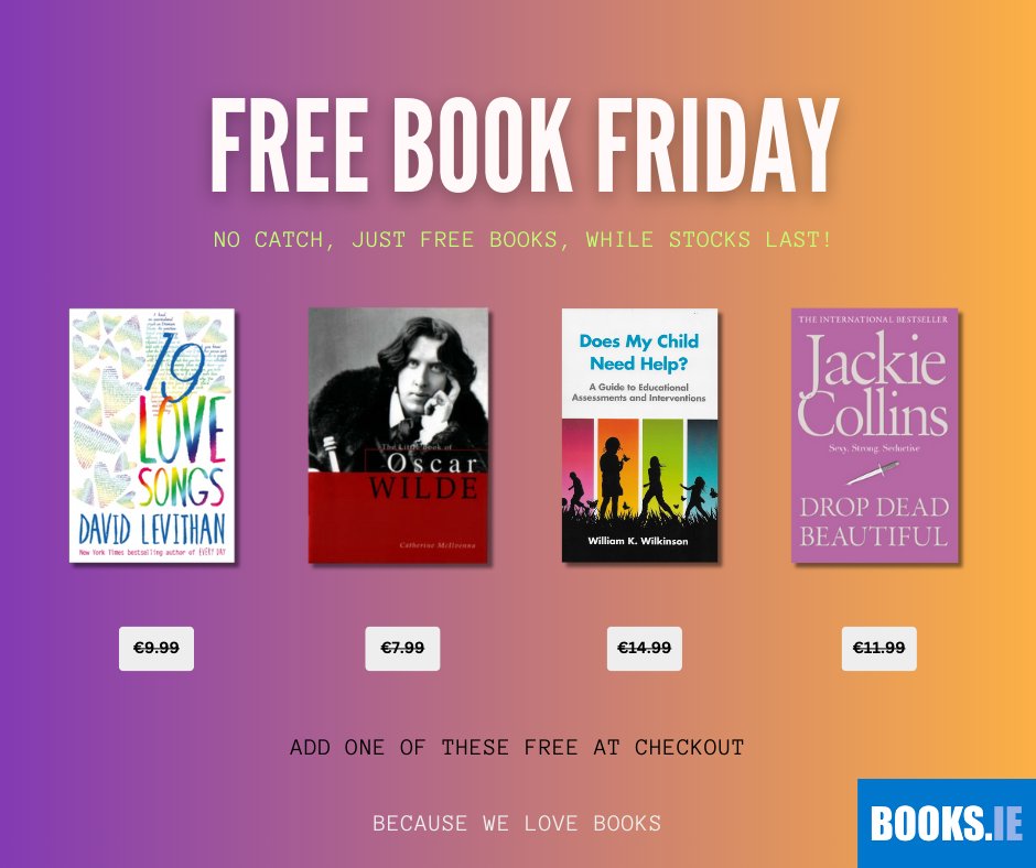 FREE BOOK FRIDAY IS HERE AGAIN! We have another great selection this Friday, so make sure to add one of these free books to your order at the checkout 🎉#FreeBookFriday #FreeBooks
SHOP FREE >> bit.ly/4354UQA