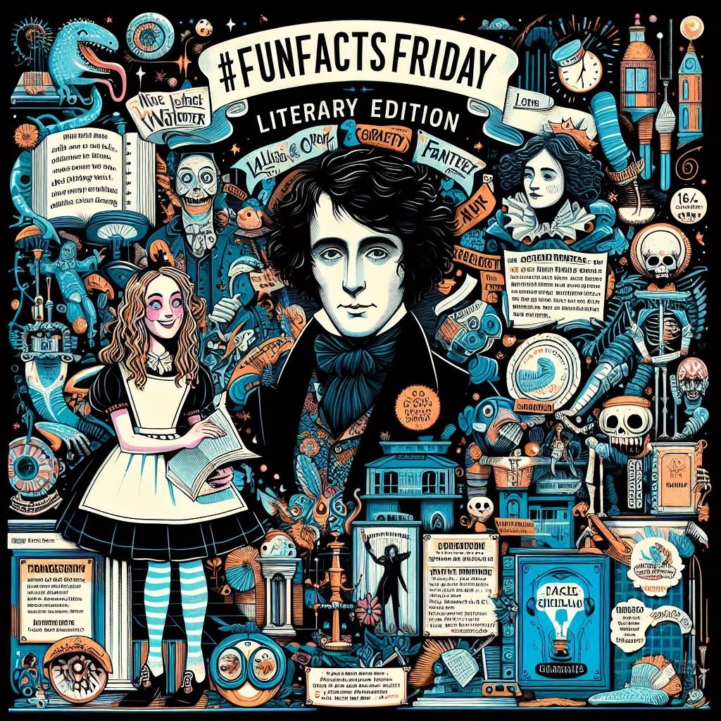 #FunFactsFriday: Literary Edition!

Did you know?
Lewis Carroll, a math scholar at Oxford but terrible with finances, overdrafted £7,500
Mary Shelley began writing “Frankenstein” at 18 and published, 2 years later.

#BookLovers