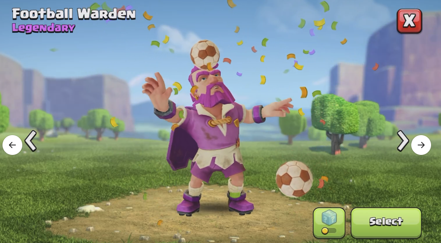 Clash of Clans 'Football Warden Skin' GIVEAWAY! (x1) 
#GiftedBySupercell #ClashWithHaaland❤️

To enter the GIVEAWAY:📷 
❤️ Retweet this post and Follow Me!  
😎 Subscribe (youtube.com/@novabladebs)

Winner chosen when this post reached 500 Likes! I'll DM you! #ClashOfClans