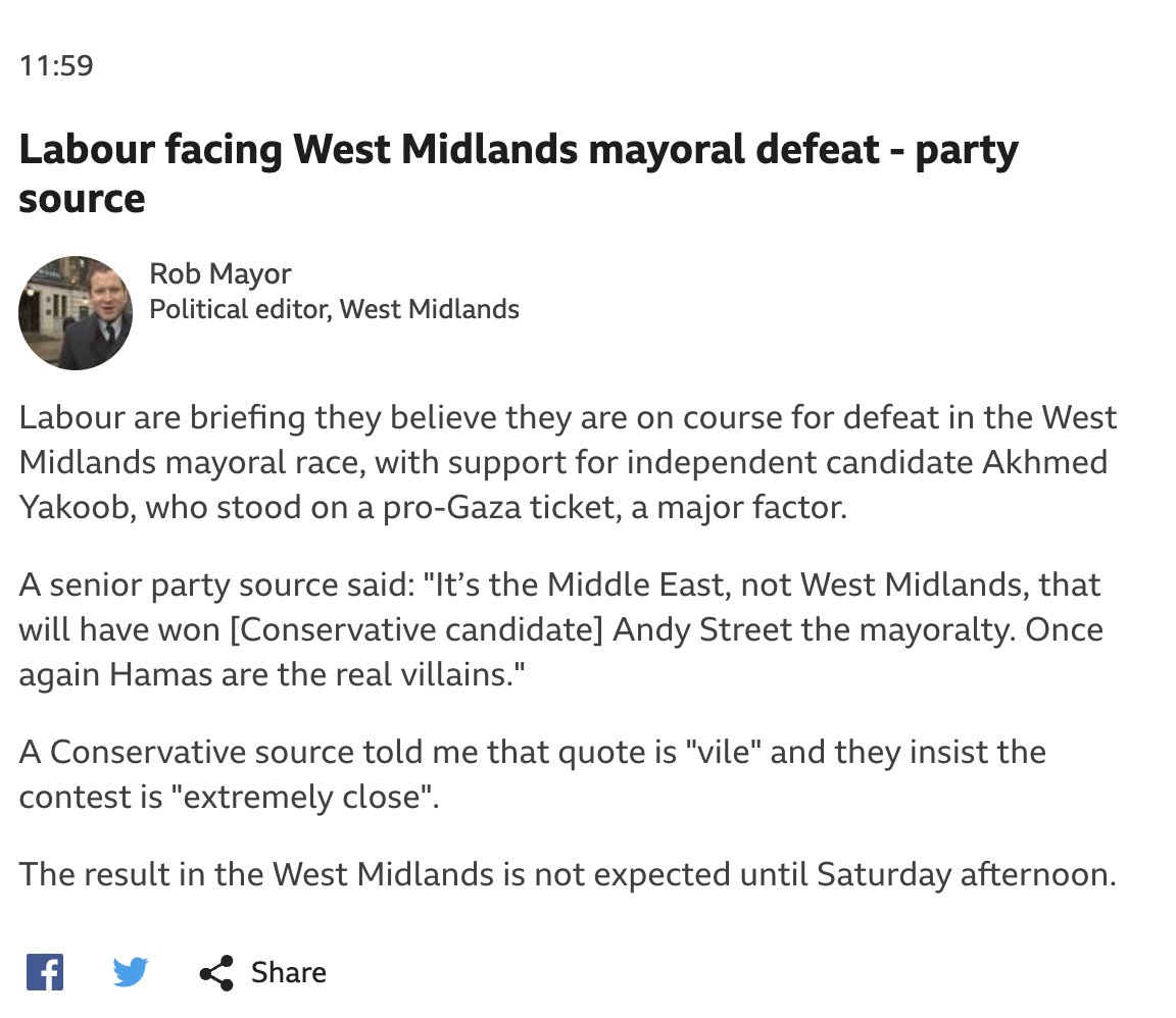 this is fucking OUTRAGEOUS from a senior labour party source on BBC live feed. What a fucking disgraceful thing to say.