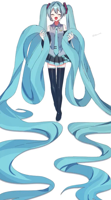 伸び伸びミク タップ推奨#初音ミク 