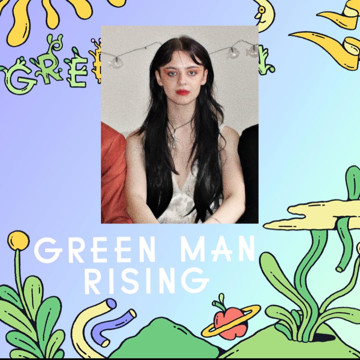 Happy to announce I’ve been selected as one of the 25 longlisted acts for Green Man Rising 🌈🌈🌈🌈 @GreenManFest
