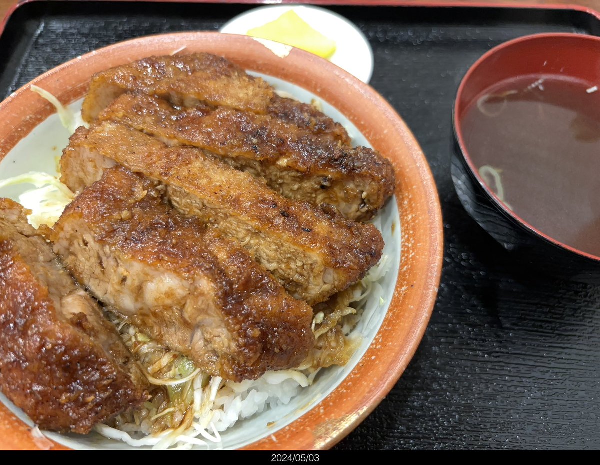 ソースカツ丼(丼子)@Reality tweet media