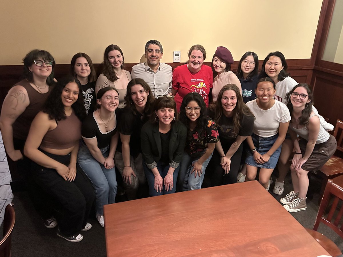 We were so happy to host Rodrigo España and his lab from <a href="/DrexelNeurobio/">Drexel Neurobiology & Anatomy</a> for a joint lab meeting at <a href="/haverfordedu/">Haverford College</a> yesterday! It was great to hear about the exciting work they are doing, and tell them about our projects. Then we all enjoyed a delicious dinner together.