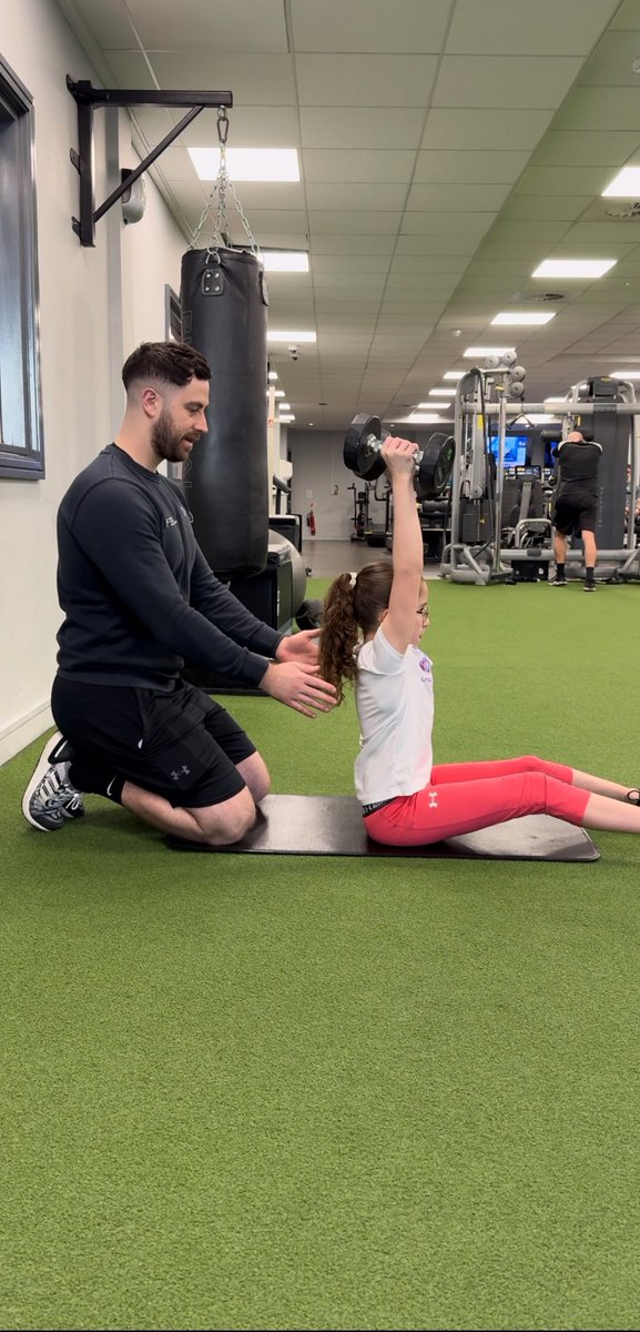 #ukcoachingweek 
#ThanksCoach Liam @swansea_sandc for all that you do for Sienna during her S&amp;C sessions and as part of her Cerebral Palsy Journey. 
Your support and expertise makes such a difference and goes far beyond the gym. You’re shaping her confidence, strength and