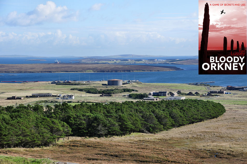 A game of secrets and lies. 'Bloody Orkney' is a fast-paced thriller set mainly in Orkney in WW2. The wartime naval base at Lyness on the island of Hoy and Scapa Flow both have important roles in the story. Find out more: arachnid.scot/book-blork/ind… Buy here: arachnid.scot/book-blork/buy…