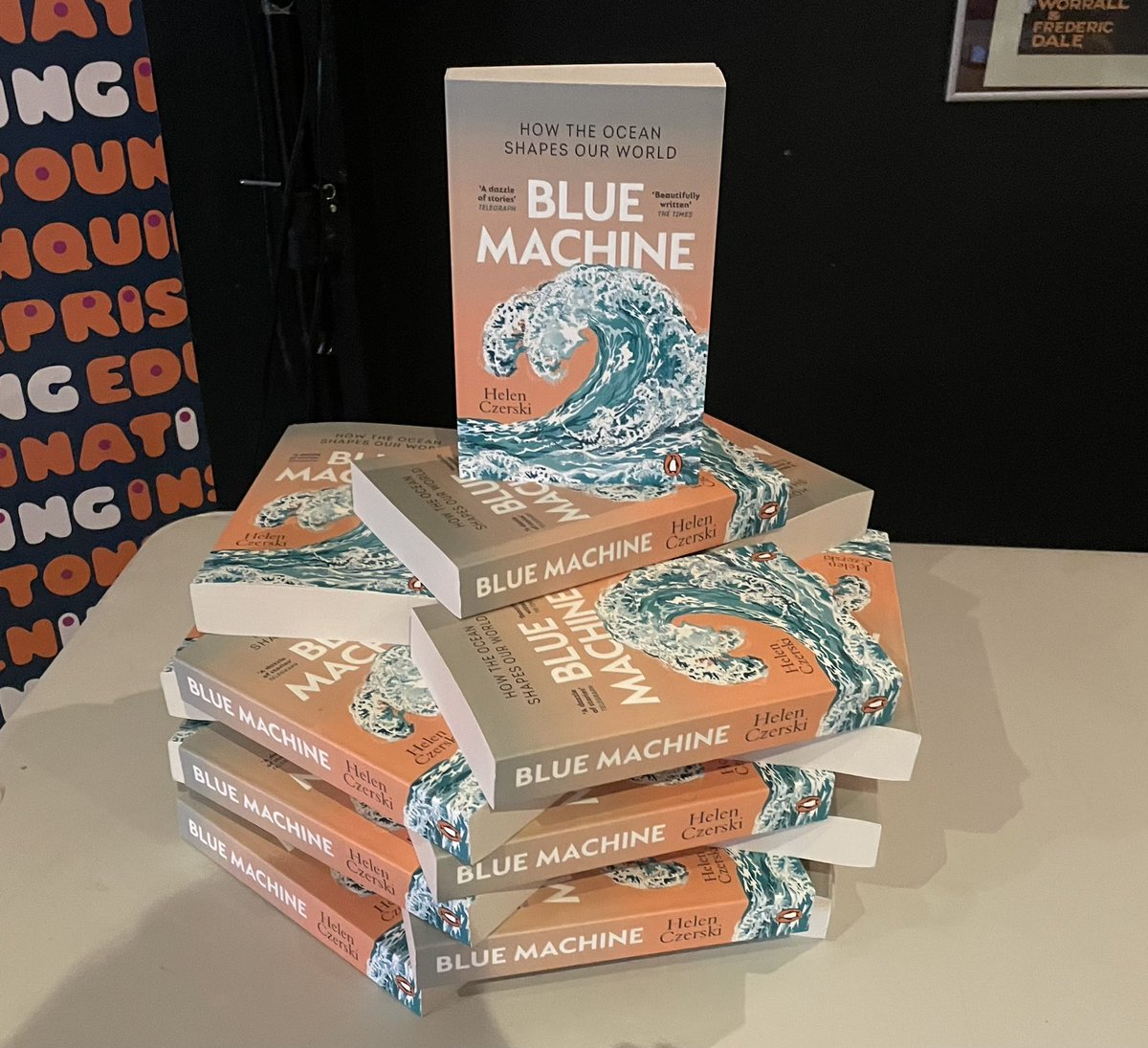 The Blue Machine paperback is now out 🥳 . This is the story of the ocean - not the things in it but the water itself, the giant engine that defines our world. 'A dazzle of stories beautifully told...Outstanding ... Her readers will see the seas anew.' - Horatio Clare #ocean