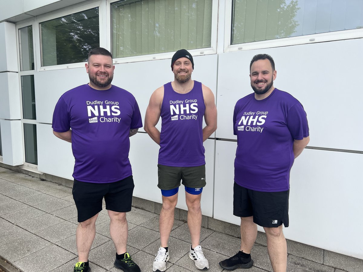 Good luck to @matronjack, Rory McMahon and Luke Lewis, who will be running across the streets of Birmingham in the AJ Bell Great Birmingham Run Half Marathon race. Well done for all your hard work, we can’t wait to see how great you do! Thank you everyone for your support.