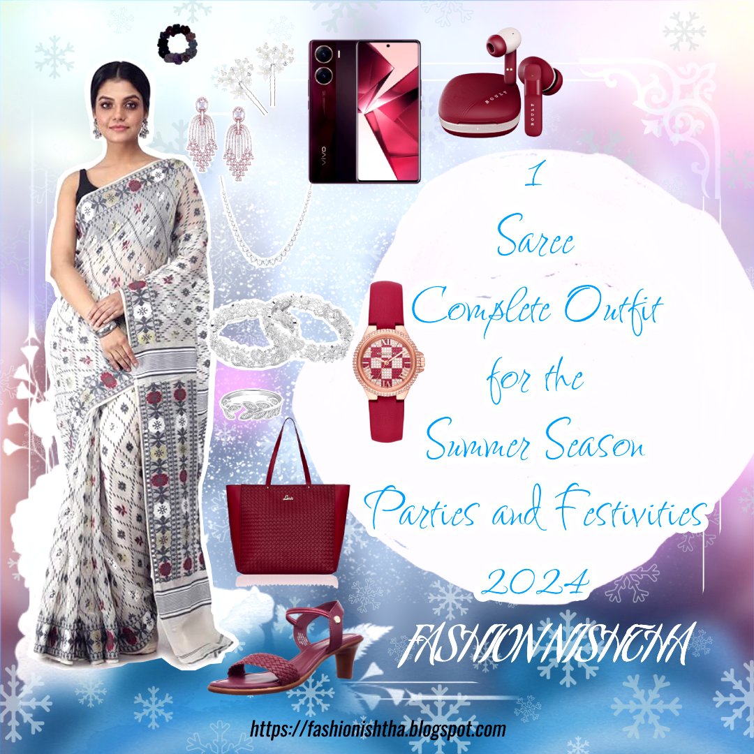 5 Complete Saree Outfit
fashionishtha.blogspot.com/2024/04/5-sare…

#outfitinspo #Sarees
#outfitinspiration #outfits
#outfitoftheday #outfitpost #outfitblog
#outfitsideas #outfitpost
#outfitblog #outfitsideas #outfitideas4you
#outfitgoals #styleblogger
#stylist #clothes
#ad #CommissionsEarned