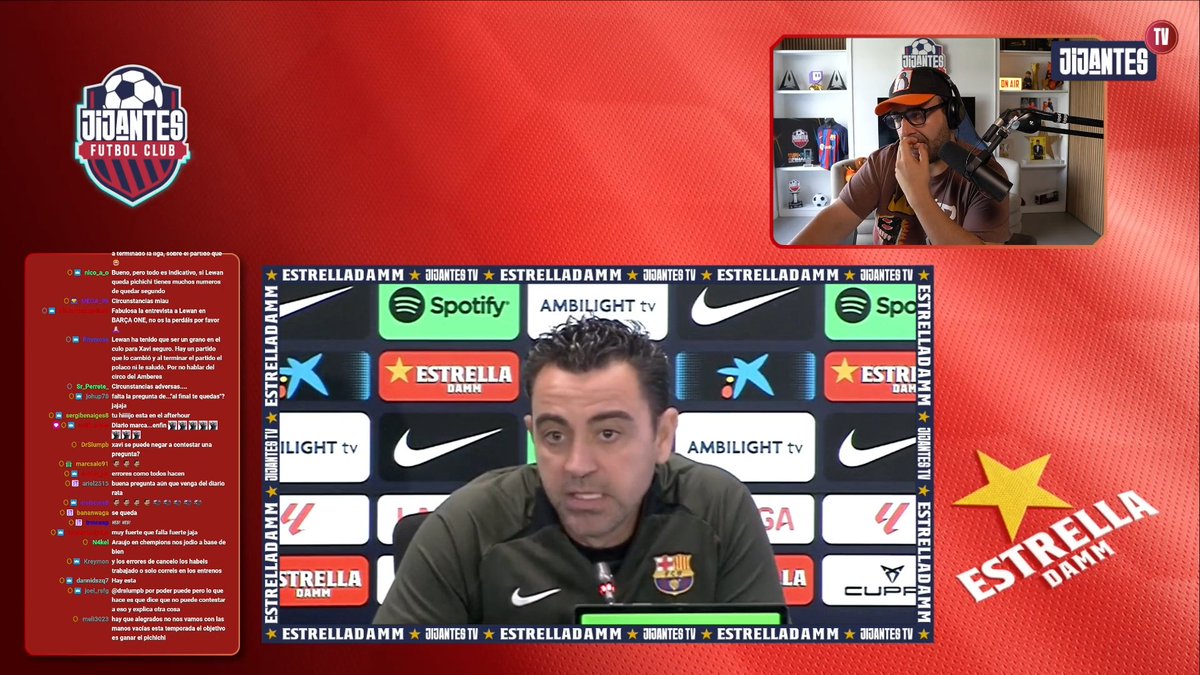 Jijantes FC (@jijantesfc) on Twitter photo 📺 DIRECTO <a href="/JijantesFC/">Jijantes FC</a>
🗣 Xavi: "Para nosotros también es un orgullo que el Girona esté ahí con nosotros en la clasificación pero ahora mismo es un rival directo. Mañana tendremos una revancha futbolística para demostrar que en el partido de la primera vuelta no se hizo 📺 DIRECTO <a href="/JijantesFC/">Jijantes FC</a>
🗣 Xavi: "Para nosotros también es un orgullo que el Girona esté ahí con nosotros en la clasificación pero ahora mismo es un rival directo. Mañana tendremos una revancha futbolística para demostrar que en el partido de la primera vuelta no se hizo