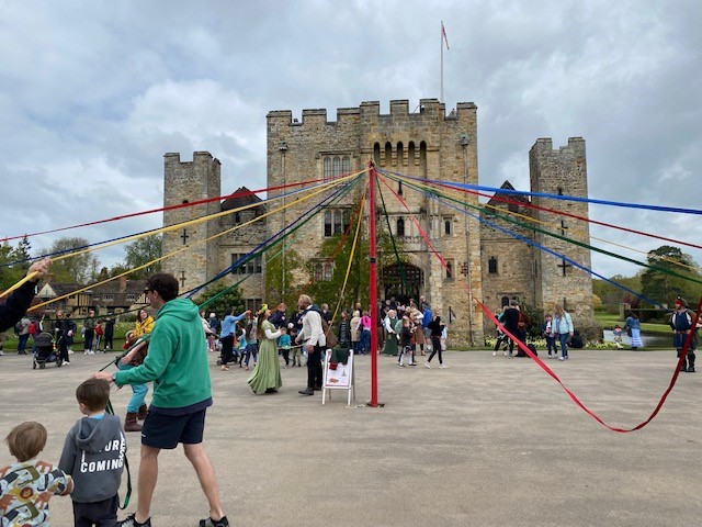 This Bank Holiday weekend dance around the Maypole & take part in an interactive traditional May Day play on the Castle forecourt. Plus, look out for Robin Hood, Maid Marion, the Sheriff of Nottingham & Little John as you wander through the grounds. #HeverCastle #MayDay